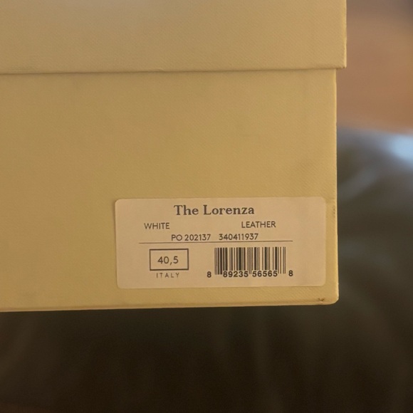 M Gemi The Lorenza White Sandals || NWB || Size 40.5/9.5 - Picture 4 of 6